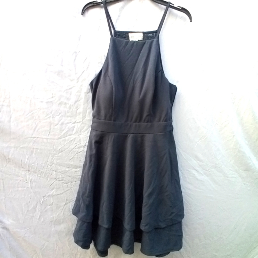 JUN & IVY Blue Midi Dress Size M